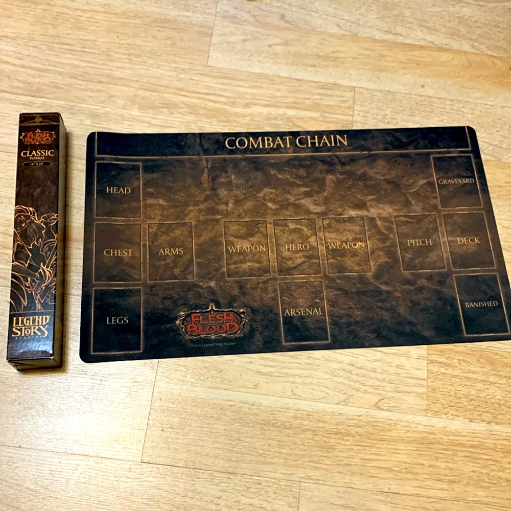 Legend story studio flesh & blood TCG playmat